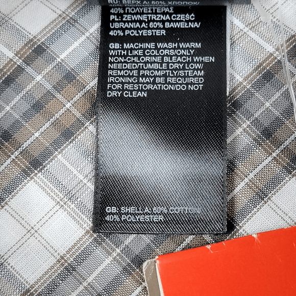 The North Face Men's Shirt Button Down Short Sleeve Small NWT - Picture 7 of 8